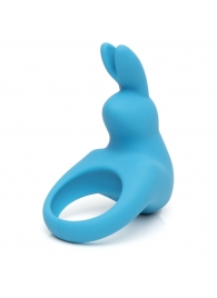 Голубое эрекционное виброкольцо Happy Rabbit Rechargeable Rabbit Cock Ring - Happy Rabbit - в Братске купить с доставкой