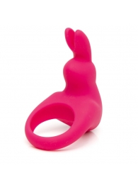 Розовое эрекционное виброкольцо Happy Rabbit Rechargeable Rabbit Cock Ring - Happy Rabbit - в Братске купить с доставкой