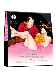 Соль для ванны Lovebath Dragon Fruit, превращающая воду в гель - 650 гр. - Shunga - купить с доставкой в Братске