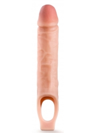 Телесная насадка на пенис 10 Inch Cock Sheath Extender - 25 см. - Blush Novelties - в Братске купить с доставкой