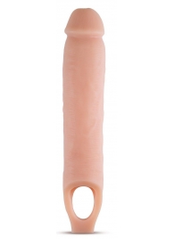 Телесная насадка на пенис 11.5 Inch Cock Sheath Penis Extender - 29,2 см. - Blush Novelties - в Братске купить с доставкой