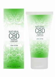 Лубрикант с пролонгирующим эффектом Natural CBD Numbing Lubricant - 50 мл. - Shots Media BV - купить с доставкой в Братске