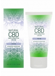 Крем для мастурбации для мужчин Natural CBD Masturbation Cream For Him - 50 мл. - Shots Media BV - купить с доставкой в Братске