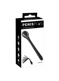 Черный гибкий уретральный стимулятор с вибрацией Vibrating Bendable Dilator - 13,5 см. - Orion - купить с доставкой в Братске