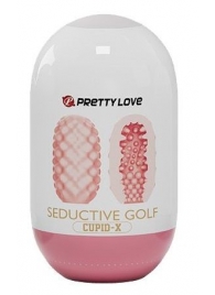 Розовый мастурбатор-яйцо Seductive Golf - Baile - в Братске купить с доставкой