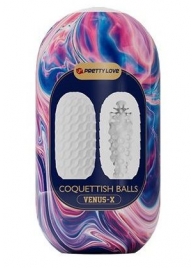 Мастурбатор в форме яйца Coquettish Balls - Baile - в Братске купить с доставкой