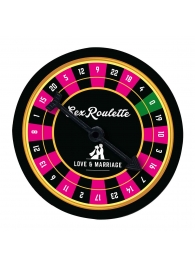 Настольная игра-рулетка Sex Roulette Love   Marriage - Tease&Please - купить с доставкой в Братске