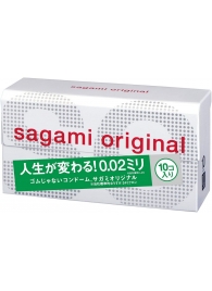 Ультратонкие презервативы Sagami Original 0.02 - 10 шт. - Sagami - купить с доставкой в Братске