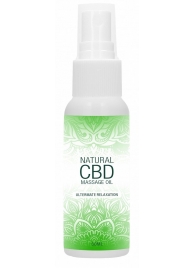 Массажное масло Natural CBD Massage Oil - 50 мл. - Shots Media BV - купить с доставкой в Братске