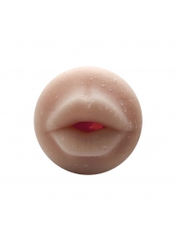 Телесный мастурбатор-ротик Oral Mini Masturbator - Adrien Lastic - в Братске купить с доставкой