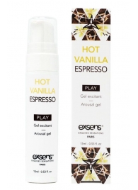 Возбуждающий гель Hot Vanilla Espresso Arousal Gel - 15 мл. - Exsens - купить с доставкой в Братске