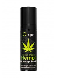 Возбуждающий интимный гель для пар ORGIE Hemp Intense Orgasm - 15 мл. - ORGIE - купить с доставкой в Братске