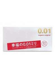 Ультратонкие презервативы Sagami Original 0.01 - 20 шт. - Sagami - купить с доставкой в Братске