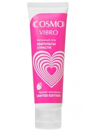 Возбуждающий гель на водно-силиконовой основе Cosmo Vibro с ароматом земляники - 50 гр. - Биоритм - купить с доставкой в Братске