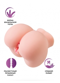 Реалистичный мастурбатор Giovanna - ToyFa - в Братске купить с доставкой