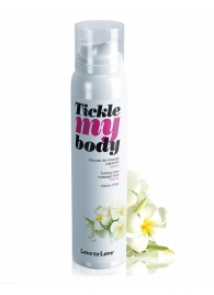 Массажная хрустящая пенка Tickle My Body Monoi с ароматом моной - 150 мл. - Love to Love - купить с доставкой в Братске
