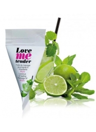 Съедобное согревающее массажное масло Love Me Tender Mojito с ароматом мохито - 10 мл. - Love to Love - купить с доставкой в Братске