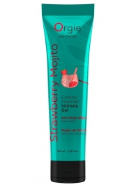 Съедобный интимный гель Orgie Lube Tube Cocktail Strawberry Mojito - 100 мл. - ORGIE - купить с доставкой в Братске