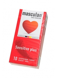 Презервативы Masculan Sensitive plus - 10 шт. - Masculan - купить с доставкой в Братске