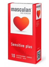 Презервативы Masculan Sensitive plus - 10 шт. - Masculan - купить с доставкой в Братске