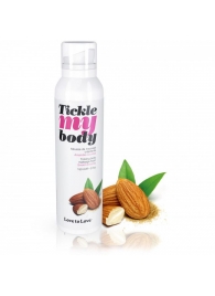 Массажная хрустящая пенка Tickle My Body Sweet Almonds с ароматом миндаля - 150 мл. - Love to Love - купить с доставкой в Братске