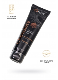 Интимный гель на водной основе Lube Tube Chocolate с шоколадным вкусом - 100 мл. - ORGIE - купить с доставкой в Братске