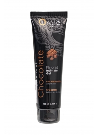 Интимный гель на водной основе Lube Tube Chocolate с шоколадным вкусом - 100 мл. - ORGIE - купить с доставкой в Братске