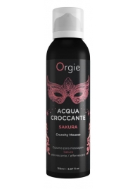 Хрустящая пенка для массажа Orgie Acqua Croccante Sakura с ароматом сакуры - 150 мл. - ORGIE - купить с доставкой в Братске