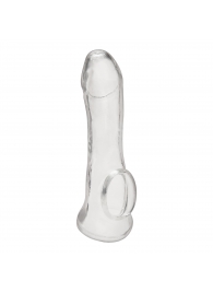 Прозрачная насадка на пенис Transparent Penis Enhancing Sleeve Extension - 15,9 см. - BlueLine - в Братске купить с доставкой