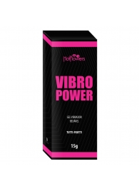 Жидкий вибратор Vibro Power со вкусом тутти-фрутти - 15 гр. - HotFlowers - купить с доставкой в Братске