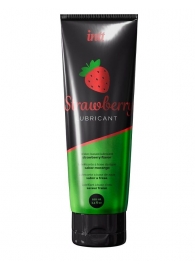 Смазка на водной основе с ароматом клубники Strawberry Lubricant - 100 мл. - INTT - купить с доставкой в Братске