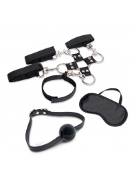 Набор для фиксации из 7 предметов Hogtie   Ball Gag Kit - Lux Fetish - купить с доставкой в Братске