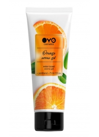 Лубрикант на водной основе OYO Aroma Gel Orange с ароматом апельсина - 75 мл. - OYO - купить с доставкой в Братске