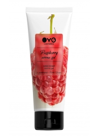 Лубрикант на водной основе OYO Aroma Gel Raspberry с ароматом малины - 75 мл. - OYO - купить с доставкой в Братске