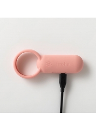 Коралловое эрекционное кольцо Iroha SVR Coral Pink - Tenga - в Братске купить с доставкой