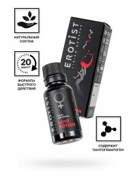 Возбуждающие капли для женщин Erotist Love Potion - 20 мл. - Erotist Libido Booster - купить с доставкой в Братске