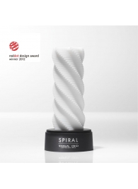 Белый 3D мастурбатор SPIRAL - Tenga - в Братске купить с доставкой