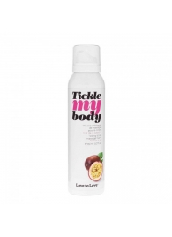 Массажная хрустящая пенка Tickle my body с ароматом маракуйи - 150 мл. - Love to Love - купить с доставкой в Братске