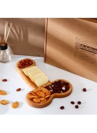 Деревянное блюдо для подачи в форме члена (32,5 х 20 х 1,7 см) - Сима-Ленд - купить с доставкой в Братске