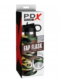 Мастурбатор в камуфляжной колбе Fap Flask - Pipedream - в Братске купить с доставкой