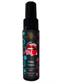 Спрей для горла Deep Throat с десенсибилизирующим эффектом и вкусом бабл-гам - 50 мл. - БиоМед - купить с доставкой в Братске