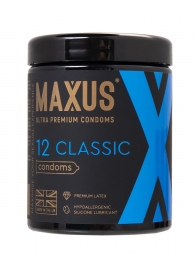 Классические презервативы MAXUS Classic - 12 шт. - Maxus - купить с доставкой в Братске