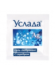 Гель-лубрикант «Услада с серебром» - 3 гр. - Биоритм - купить с доставкой в Братске