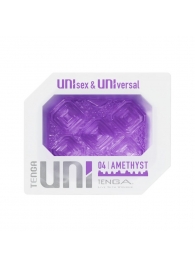 Фиолетовый мастурбатор-стимулятор Tenga Uni Amethyst - Tenga - в Братске купить с доставкой