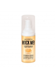 Жидкий вибратор Nuei Rock Me! с ароматом печенья и сливок - 20 мл. - Nuei cosmetics - купить с доставкой в Братске