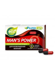 Возбуждающее средство Man’s power - 10 капсул (+1 в подарок) - SuperCaps - купить с доставкой в Братске