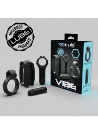 Набор Bathmate Vibe Endurance Kit: 2 эрекционных кольца, вибропуля, мастурбатор - Bathmate купить в Братске с доставкой в Orgasmix.ru Набор Bathmate Vibe Endurance Kit: 2 эрекционных кольца, вибропуля, мастурбатор - Bathmate