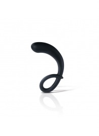 Черный массажер простаты Curving Curt - 13 см. - MyStim - купить с доставкой в Братске
