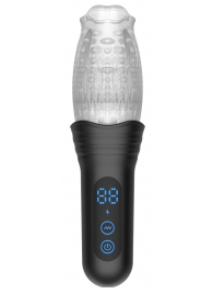 Автоматический мастурбатор Oral Sex Masturbator с функциями ротации, вибрации и фрикций - Secwell - в Братске купить с доставкой