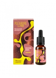 Капли с согревающим эффектом Passion Drips Warming - 15 мл. - Pleasure Lab - купить с доставкой в Братске